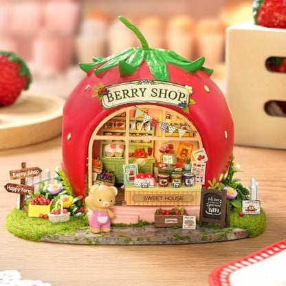 DIY Miniature House Kit with Furniture for Kids Teens Adults Aged 14+ - Image 3