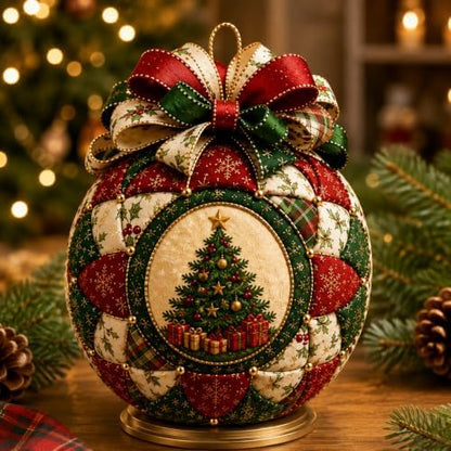 Christmas Classics Patchwork Ornament DIY Kit, Holiday Decorations，Tree by Unknown