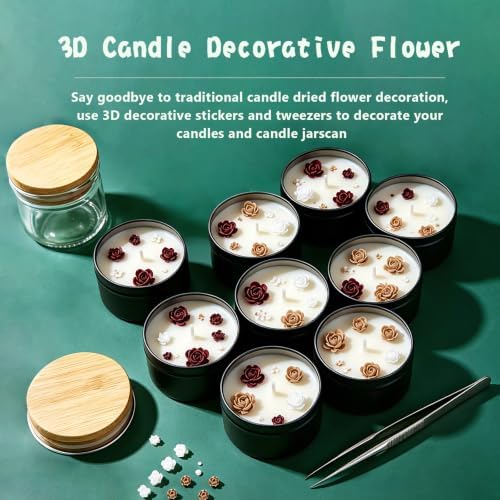 FAIRYELF Candle Making Kit for Adults, Soy Wax & Wax Melter, DIY Candle Kit - Image 5