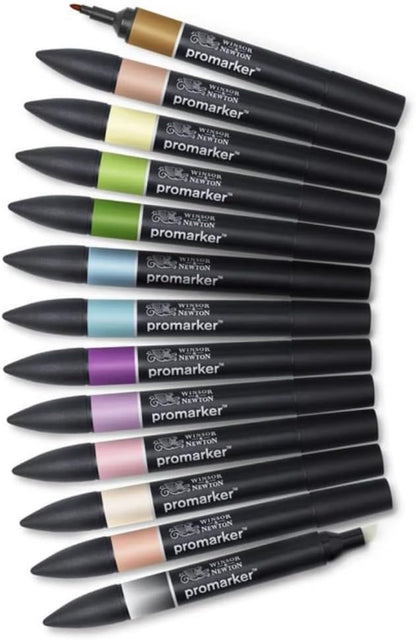 Winsor & Newton Promarker, Set of 12, Manga Fantasy