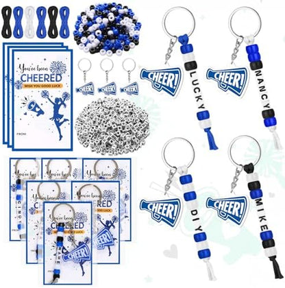 Suncalla 996 Pcs 24 Set Cheer Keychain Making Kit DIY Key Chain Crafts Gift by Unknown
