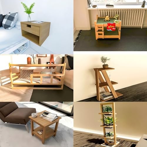 DIY Wooden Craft Kit, Customizable Woodworking Projects, Handcrafted - Image 5