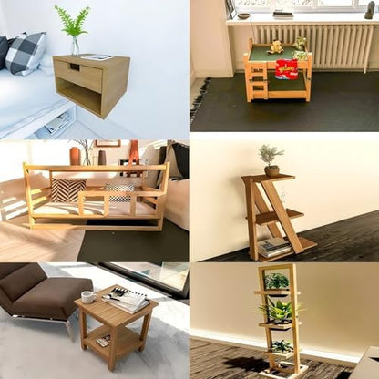 DIY Wooden Craft Kit, Customizable Woodworking Projects, Handcrafted - Image 5