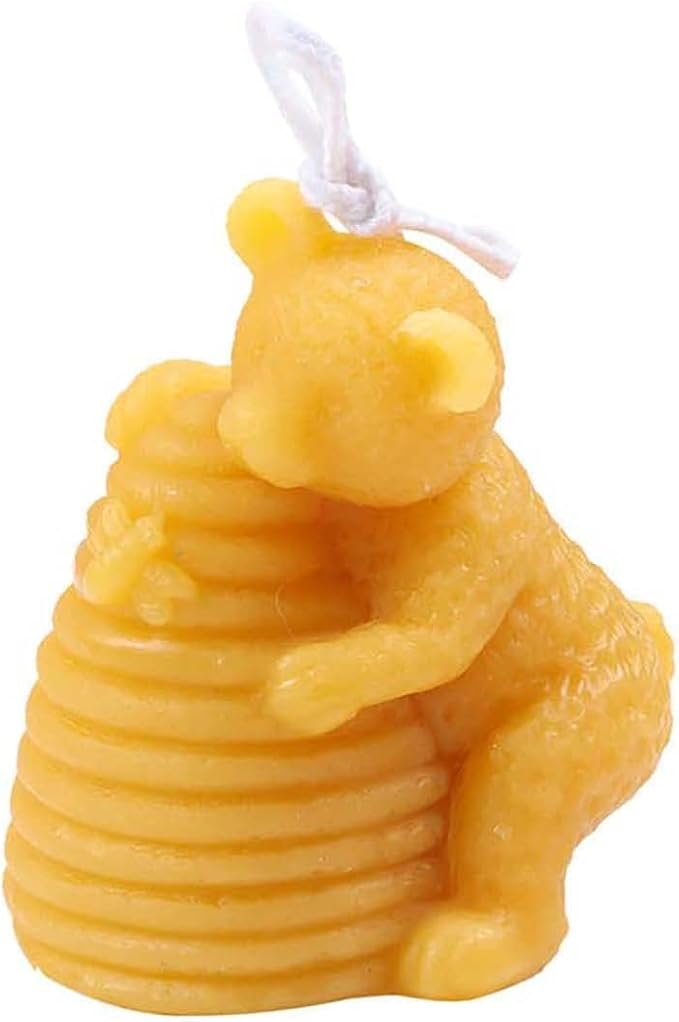 Grainrain 3D Bee Candle Molds Honeycomb Silicone Soap Mold Wax Mold Candle Making Mould (SXY046)