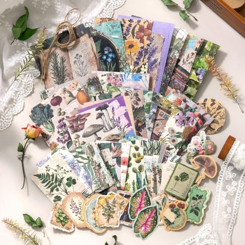 400Pcs Vintage Ephemera Kit Scrapbooking Pack - Image 7