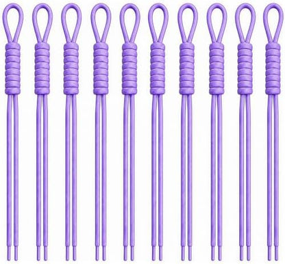 Paracord Keychain,10Pcs Rope Keychain,Paracord Bag Charm for Purse Handbag by Unknown
