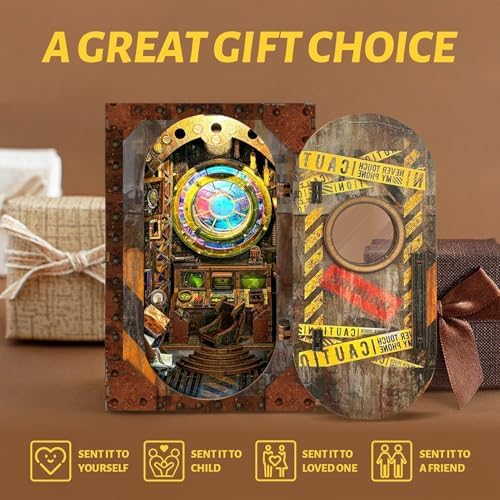 Spilay Book Nook Kit for Adults, Mysterious DIY Miniature House Kit - Image 3
