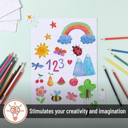 Mr. Pen- Blank Puzzle, 5 Pack, 100 Pieces/Pack, 10.6" x 14.2" - Image 5