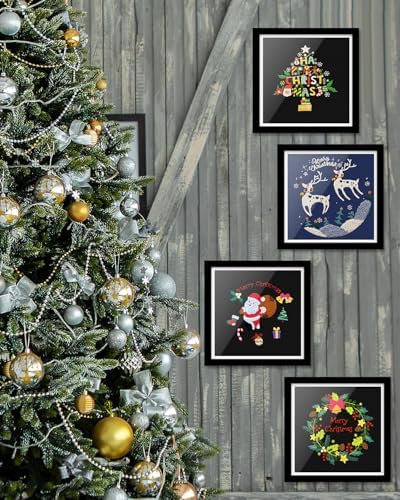 TINDTOP Christmas Embroidery Kit for Adult, Embroidery DIY Starter Kit - Image 6
