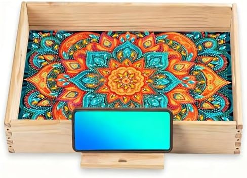 EWJRNSF Diamond Art Kits for Adults Wooden Serving Trays with Handles by EWJRNSFDiamondPainting