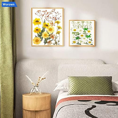 Worown A7 Paper Making Screens, Small Wooden Papermaking Mould & Deckle, (4 x 5 Inch) Paper Making Frames for DIY Craft and Dried Flower Handcrafts - Image 6