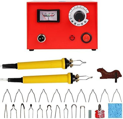 TOPCHANCES 110V Adjustable Multifunction Pyrography Machine Gourd Wood Pyrography Crafts Tool (60W) by TOPCHANCES