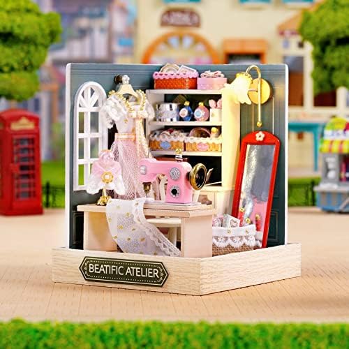CUTEROOM DIY Miniature Dollhouse Furniture Wooden House-Beatific Atelier - Image 3