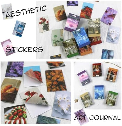 PRSTINCOL Washi Stickers Set, Assorted Colors, 6 Sets 300 Pcs - Image 5