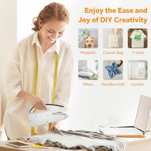 Handheld Sewing Machine Heavy Duty & Portable, 2-Speed Mini Sewing Machine with Sewing Kit & Storage Bag for Beginners, Adults, DIY, Home, Travel, Quick Clothing Repairs - Image 5