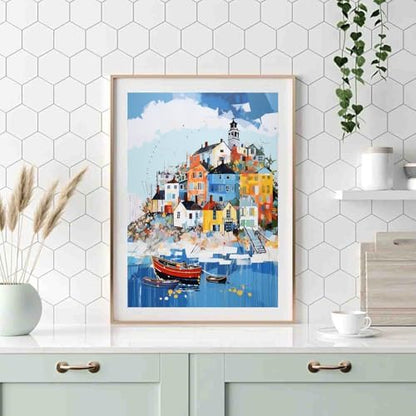 DYAIANGMU House Paint by Numbers Kit for Adults Beginners 19.6X15.7 inch - Image 3