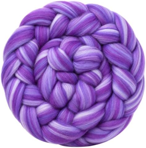 7.02 oz Colored Wool Roving Felting Wool Bulk Needle Felting by yizzvb