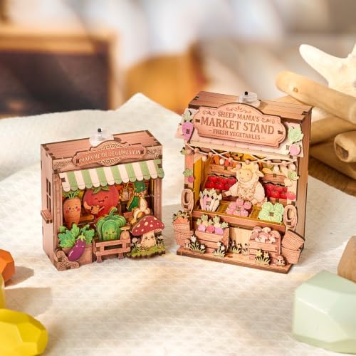 3D Puzzle Fridge Magnet,Decorative Refrigerator Magnet with LED Light - Image 7