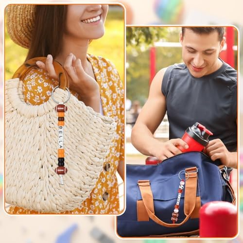 Landical 564 Pcs Sport Keychain Making Kit DIY Name Bead Key Chain Craft - Image 6