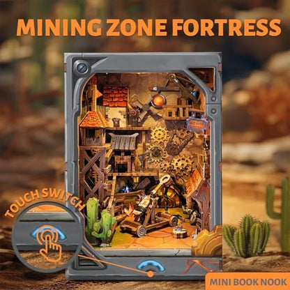 Spilay Book Nook Kit for Adults, Mysterious DIY Miniature House Kit - Image 2