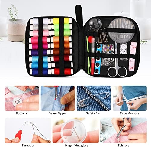 Marcoon Sewing Kit for Adults, Portable Needle & Thread Repair Kit - Image 3