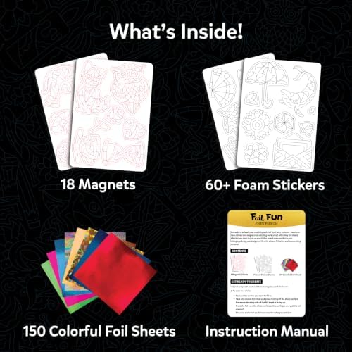 Skillmatics Foil Fun Pretty Patterns, Foil Art, Gift for Tweens & Adults - Image 3