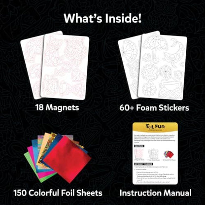 Skillmatics Foil Fun Pretty Patterns, Foil Art, Gift for Tweens & Adults - Image 3