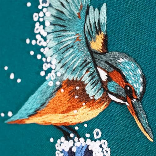 COCOMOX Embroidery Kit for Beginners, Hand Embroidery Stiches Practice Kit - Image 4