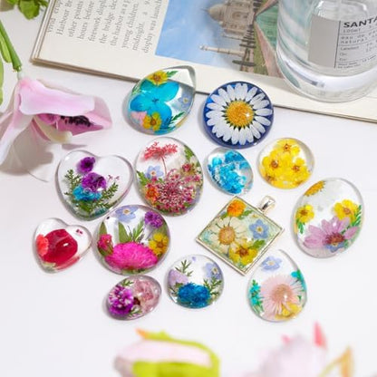 LET'S RESIN Cabochon Gems Resin Molds, 36-Cavity Jewelry Making Kit - Image 6