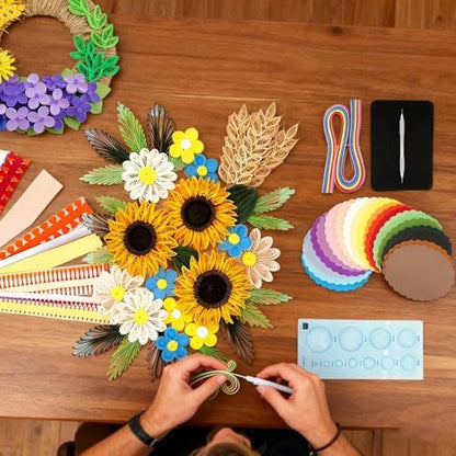 Quilling Kit Colorful Cardmaking Handmade Supplies - Image 7