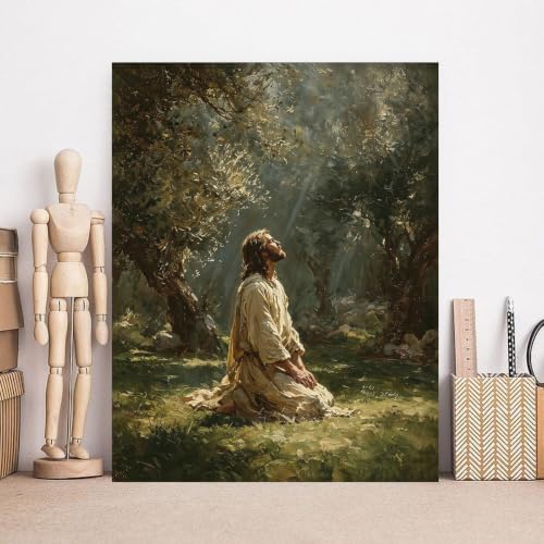 YOLENIX Jesus Paint by Numbers Kit for Adults Beginner (Without Frame) - Image 2