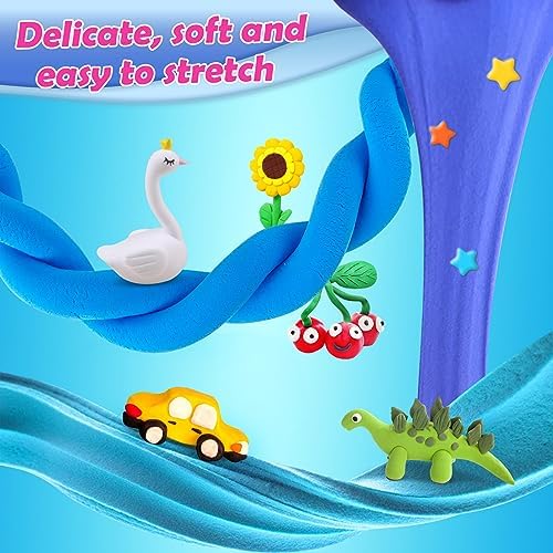 Modeling Clay Kit, 40 Colors Air Dry Clay - Image 3