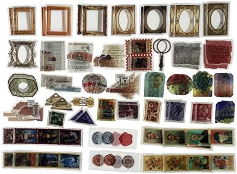 Esweny 200PCS Vintage Scrapbooking Supplies Kit for Journaling, Junk Journal Planners Aesthetic Cottagecore Room Decor Wall Art Collage Album(Artistic) - Image 6