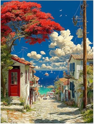 DOTSOPS 5D Diamond Painting Kits for Adults Diamond Art Kits 11.8 x 15.7 in by DOTSOPS