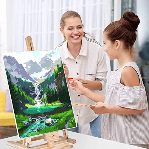 AOSGEDY 6 Pack Paint by Numbers for Adults Kids Beginner, Adult DIY Landscape Oil Painting for Home Wall Decor 12X16 Inch - Image 2