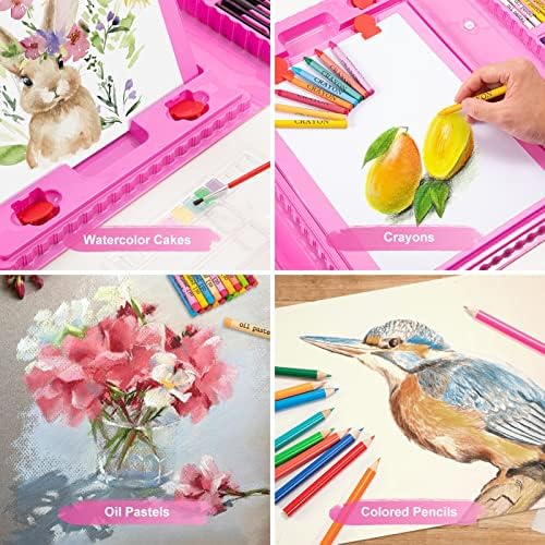 Art Supplies, 272 Pack Art Set Crafts Drawing Kit for Kids Girls Boys Teens - Image 5