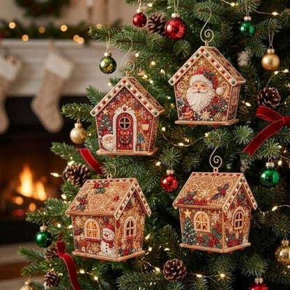 Christmas Diamond Pearl Painting Suncatcher Kit Christmas Ornaments 2026 (Style-C) by Unknown
