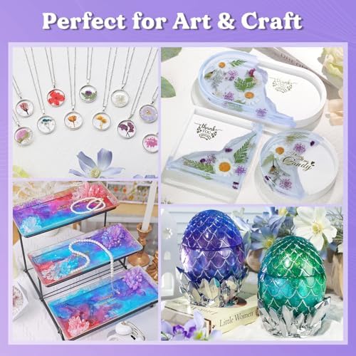 LET'S RESIN 1/2 Gallon Epoxy Resin,Crystal Clear Resin Epoxy Kit for Crafts - Image 6
