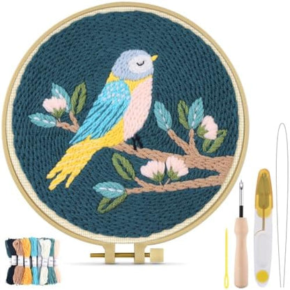TINDTOP Punch Needle Kits, DIY Punch Embroidery Kits by TINDTOP