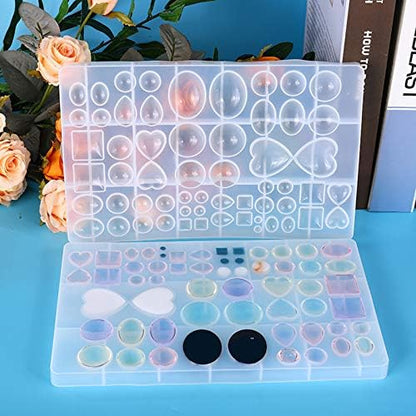 Cabochon Mold Resin Jewelry Molds Silicone Molds for Resin - Image 7