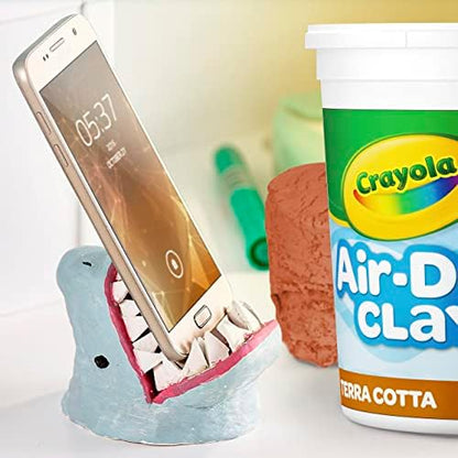 Crayola Air Dry Clay for Kids (5lbs), Reusable Bucket of Terra Cotta Clay for Sculpting, Bulk Arts and Crafts Supplies, Ages 3+ - Image 2