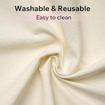 Pottery Tablecloth-Heavy Duty Linen Cotton Blend, 62x39 Inches, High Absorbency Textured Surface for Pottery Making, Oil Painting, Various Handmade Crafts (2PCS) - Image 6