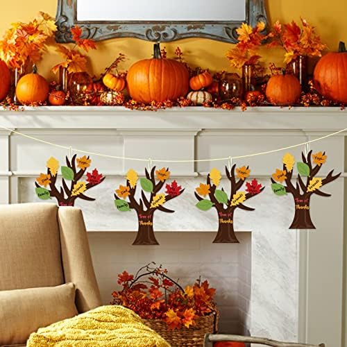 Haooryx Tree of Thanks Craft Kit Make Your Own Thanksgiving Tree Ornament - Image 6