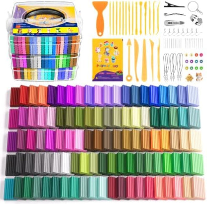 Artpar Polymer Clay Kit,102 Colors Modeling Clay for Kids,Oven Bake Clay by ARTPARencourageKidsexplorationartandcrafts