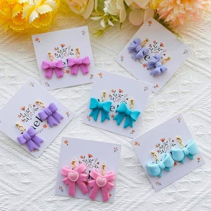 Xaekicr Bow Shape Polymer Clay Cutters for Polymer Clay – Clay Cutters & Clay Molds, Decorative Earring, Tools Set - Image 5