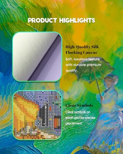 forever young Masterpiece Series Small Diamond Art Kits, 5x7 Inch Canvas - Image 5