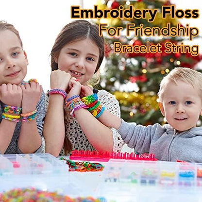LOVIMAG Embroidery Thread 60pcs Friendship Bracelet String Floss Kit Yarn - Image 6