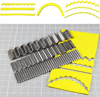 Yayatty Polymer Clay Tools, Acrylic Clay Roller, Acrylic Sheet, Rotary Cutting Mat, Round Polymer Clay Cutters with Clay Slicer Blade for Pottery and Sculpture (47 PCS) - Image 7