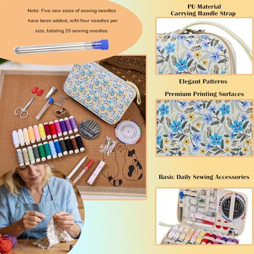 Bobode Cute Travel Sewing Kit for Adults & Beginners - Image 5
