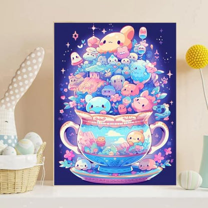 Diamond Art Kits for Adults, Cartoon Diamond Art Painting Kits for Adults - Image 5
